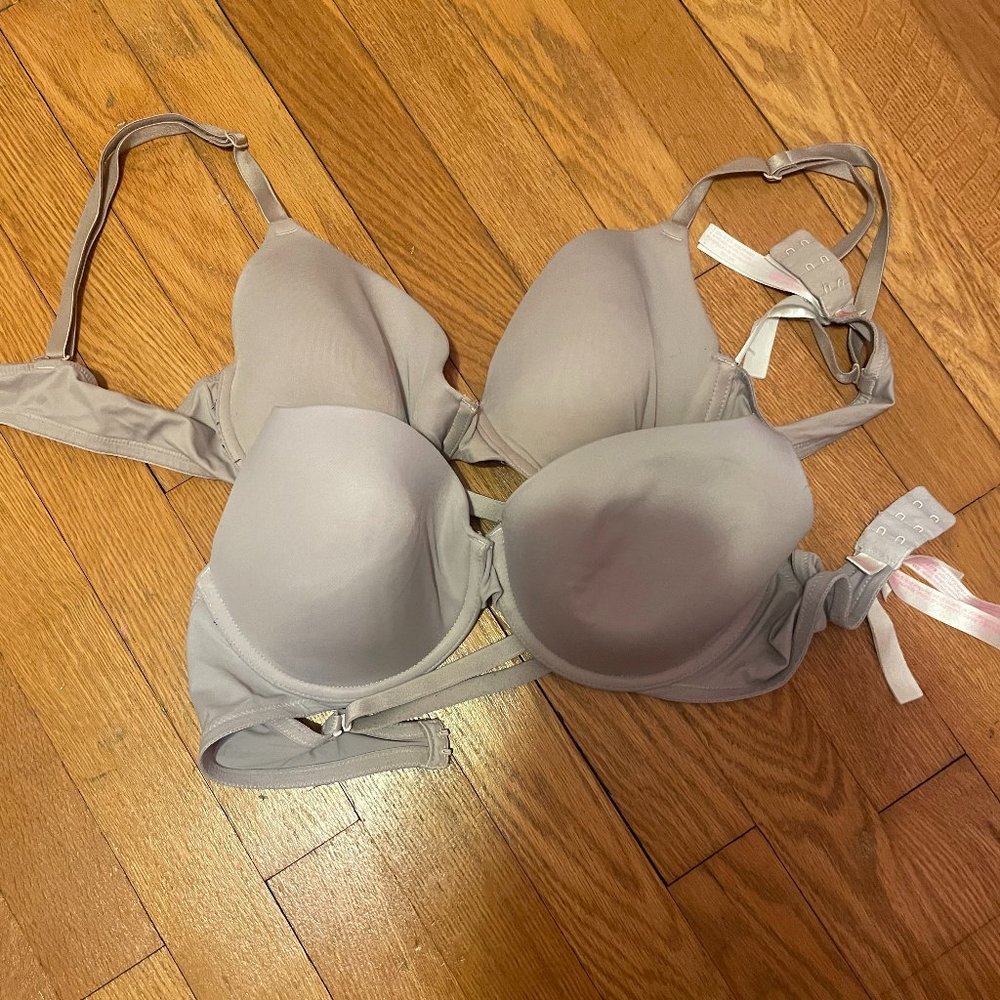 2 PINK Bras Size 36C